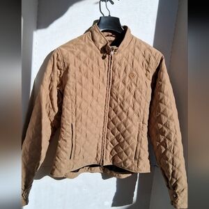 Ariat Tan Quilted Jacket
